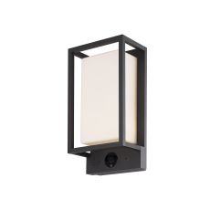 Meribel Camera/WIFI/CCT Wall Lamp, 9W LED, 2700-6000K, 530lm, IP54, Graphite, 3yrs Warranty