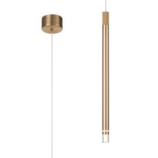 Moana Pendant, 7W LED, 3000K, 400lm, Sand Gold/Brass Gold, 3yrs Warranty