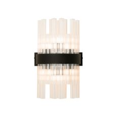 Modus 6 Light G9, Wall Light, Satin Black / Clear
