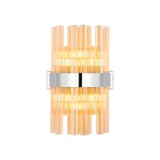 Modus 6 Light G9, Wall Light, Polished Nickel / Amber