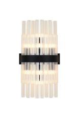 Modus 8 Light G9, Wall Light, Satin Black / Clear