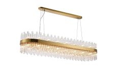 Modus 1.5m 36 Light G9, Pendant Oblong, Brass / Clear Item Weight: 33.98kg