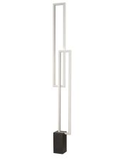 Mural Floor Lamp, 48W LED, 3000K, 3840lm, IP20, Matt White, 3yrs Warranty