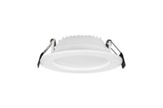 Nasao Recessed Spotlight, 12W LED, 2700/3200/4000K CCT, 1100lm, White, Cut Out 90mm, Driver Included, 3yrs Warranty