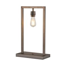 Isola Table Lamp Without Shade, 1 Light E27, Matt Bronze
