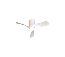 Nemo II XS 72cm 15W LED Dimmable Ceiling Light With Built-In 26W DC Fan, 3000-5000K Remote Control, 3000lm, White, 5yrs Warranty