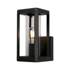 Nevada Wall Lamp, 1 x E27, IP65, Matt Black, 2yrs Warranty