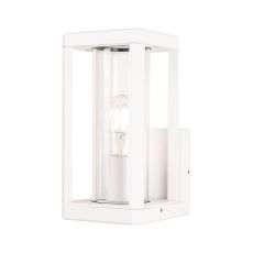 Nevada Wall Lamp, 1 x E27, IP65, Matt White, 2yrs Warranty