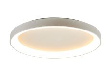 Niseko II Ring Ceiling 90cm 78W LED, 2700K-5000K Tuneable, 6200lm, Remote Control, White, 3yrs Warranty