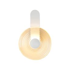 Biento Wall Lamp,1 x 7W LED, 3000K, 426lm, Satin White/Amber, 3yrs Warranty