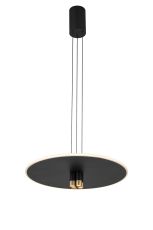 Nomada 48cm Pendant, 33W LED, 3000K, 1000lm, Sand Black/Painted Gold, 3yrs Warranty
