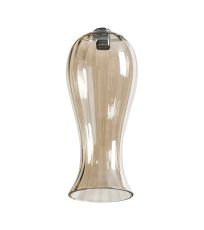 Giuseppe 10x23cm Vase (AJ) Cognac Glass Shade