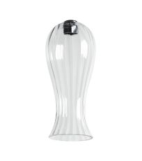 Giuseppe 10x23cm Vase (AJ) Clear Glass Shade
