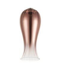 Giuseppe 10x23cm Vase (AJ) Copper Fade Glass Shade