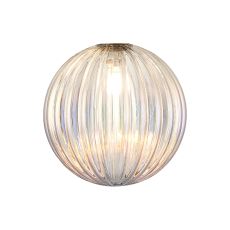 Giuseppe 15cm Segment (AL) Round Light Iridescent Globe Glass Shade