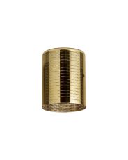 Giuseppe 12x15cm Medium Cylinder (B) Lined Gold Glass Shade