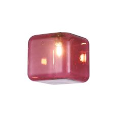 Giuseppe 13x13x12.5cm Smooth Squircle (P) Glass Shade Purple