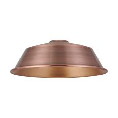 Giuseppe 18x6cm Lampshade With Angled Sides (MC) Antique Copper/Copper Painted Metal Shade
