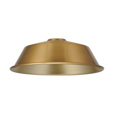 Giuseppe 18x6cm Lampshade With Angled Sides (MC) Gold Bronze/Gold Painted Metal Shade