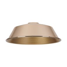 Giuseppe 18x6cm Lampshade With Angled Sides (MC) French Gold/Painted Champagne Gold Metal Shade
