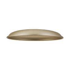 Giuseppe 18x2.8cm Flat Round (MD) Satin Beige Metal Shade