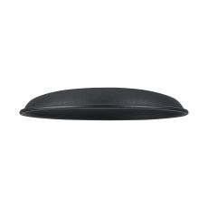 Giuseppe 18x2.8cm Flat Round (MD) Satin Black/Satin Black Metal Shade