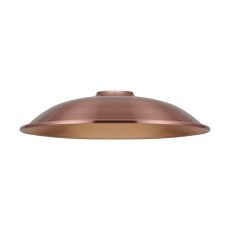 Giuseppe 18x4cm Shallow Dome Round (ME) Antique Copper/Copper Painted Metal Shade
