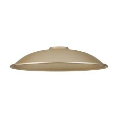 Giuseppe 18x4cm Shallow Dome Round (ME) Satin Beige Metal Shade