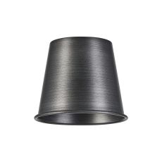 Giuseppe 13.5x11cm Cone (MG) Pewter/Light Pewter Painted Metal Shade