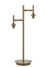 Giuseppe Antique Brass 2 Light G9 Reader Table Lamp Without Shade, For A Vast Range Of Glass Shades (Up To 200g)
