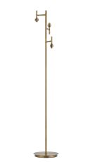 Giuseppe Antique Brass 3 Light G9 Floor Lamp Without Shade, For A Vast Range Of Glass Shades (Up To 200g)