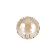 Giuseppe 10cm Rings Pattern Effect (Y) Round Cognac Globe Glass Shade