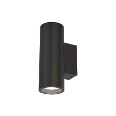 Pere Wall Light, 2 Light GU10, Black, IP65, 2yr Warranty