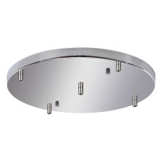 Briciole 5 Hole 40cm Canopy/Ceiling Rose Kit Polished Chrome