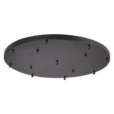 Briciole 9 Hole 60cm Canopy/Ceiling Rose Kit Satin Black