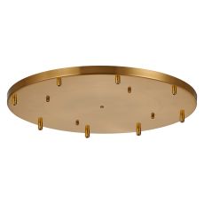 Briciole 9 Hole 60cm Canopy/Ceiling Rose Kit Brass