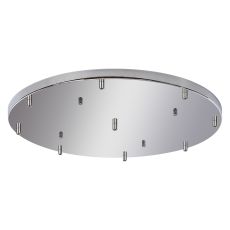 Briciole 9 Hole 60cm Canopy/Ceiling Rose Kit Polished Chrome
