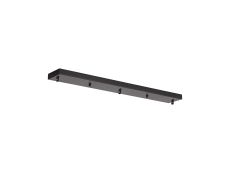 Briciole 3 Hole 700 x 100mm Canopy/Ceiling Rose Kit Satin Black