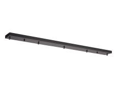 Briciole 5 Hole 1100 x 100mm Canopy/Ceiling Rose Kit Satin Black