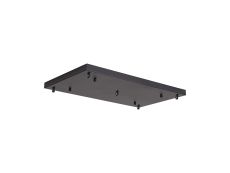 Briciole 5 Hole 550mm x 320mm Canopy/Ceiling Rose Kit Satin Black