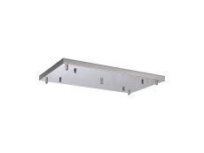 Briciole 5 Hole 550mm x 320mm Canopy/Ceiling Rose Kit Polished Chrome