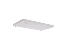 Briciole 5 Hole 550mm x 320mm Canopy/Ceiling Rose Kit White