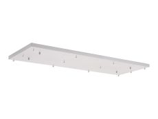 Briciole 12 Hole 1100mm x 400mm Canopy/Ceiling Rose Kit White