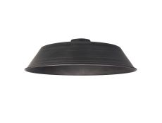 Briciole Round 35cm Lampshade With Angled Sides, Aged Pewter