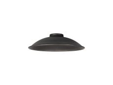 Briciole Shallow Round 25cm Lampshade, Aged Pewter