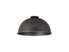 Briciole Dome 25cm Lampshade, Aged Pewter
