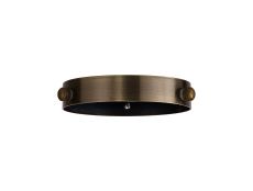 Briciole 100mm Collar Ring c/w 3 Screws, Antique Brass