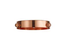 Briciole 100mm Collar Ring c/w 3 Screws, Rose Gold