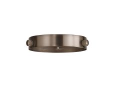 Briciole 100mm Collar Ring c/w 3 Screws, Brushed Nickel
