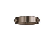 Briciole 88mm Collar Ring c/w 3 Screws, Brushed Nickel